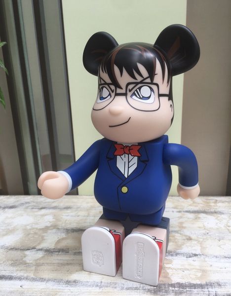 

new 400% bearbrick action & toy figures 28cm detective conan or gundam limited collection fashion accessories medicom toys