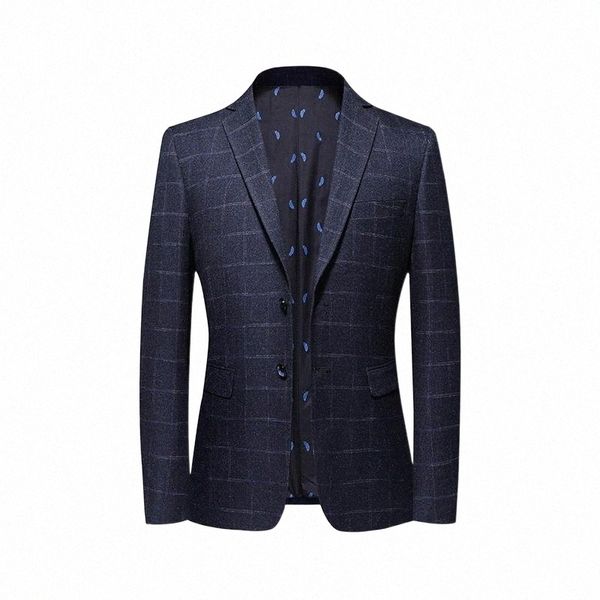 

men's suits & blazers men's suits & blazers leisure plaid men one button blazer jacket brand slim fit casual suit smart daily offi, White;black