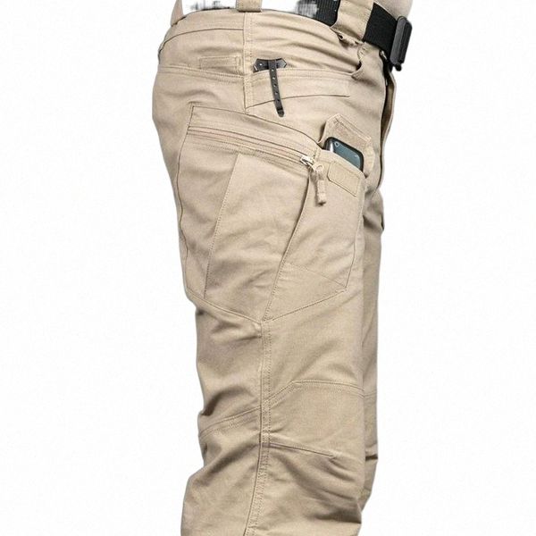 

men's pants men's pants 2022 special forces tactical camouflage outdoor multi-function multi-pocket wear-resistant overalls t2wv#, Black