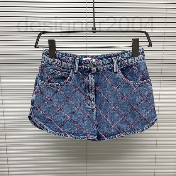 

women's leggings designer shenzhen nanyou store 2022 spring and summer new product series denim diamond embroidery high waist temperame, Black