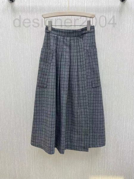 

skirts designer shenzhen nanyou 2022 early spring new product intellectual mature women pocket apron high waist skirt 93un, Black