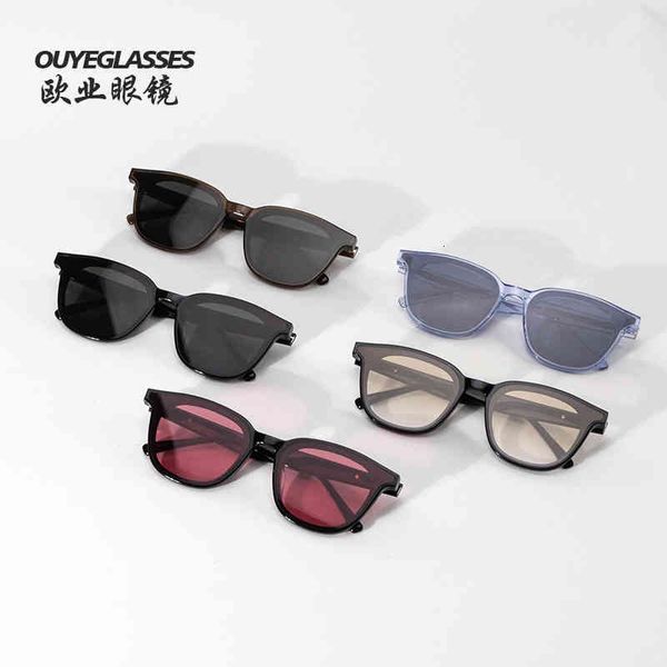 

sunglasses gm same fashion plate men and women sunset color classic red lens sunglasses wklr, White;black