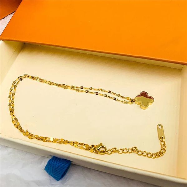 

womens triangle pendant necklaces for women luxurys designers necklaces with earrings link chain fashion jewelry accessories, Silver