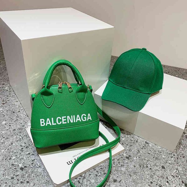 

women's bag shell bag 2022 new fashion candy color handbag popular lychee pattern messenger bag