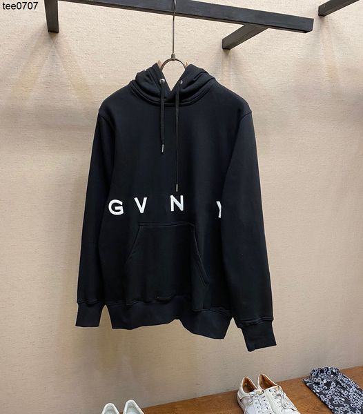 

new aop jacquard letter hoodies sweater in autumn winter 2022acquard machine e jnlarged detail crew neck cotton, Black