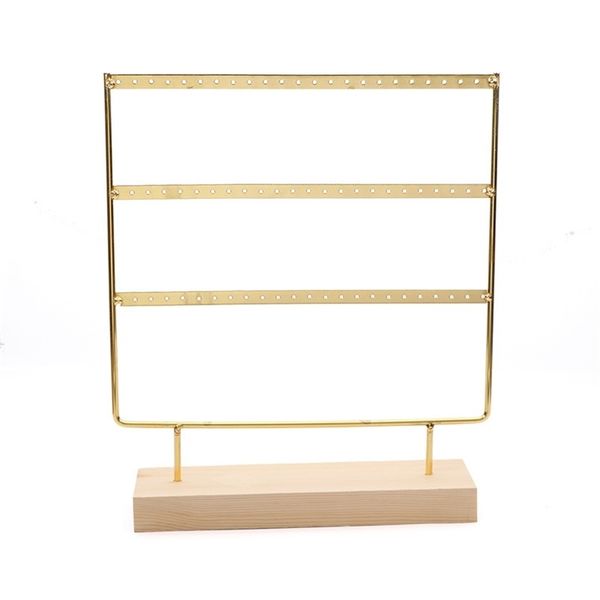

jewelry boxes 3 layers earrings stand display storage props 220912, Black;white