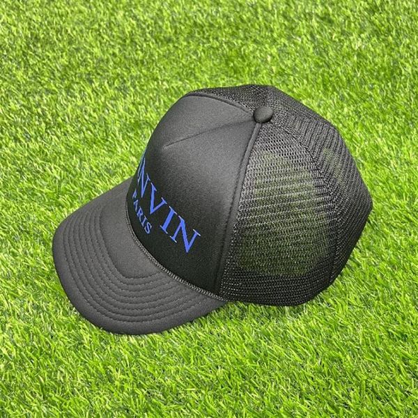 

latest colors ball caps casual lettering curved brim baseball cap for men and women fashion letters hat printing with logo294s, Blue;gray