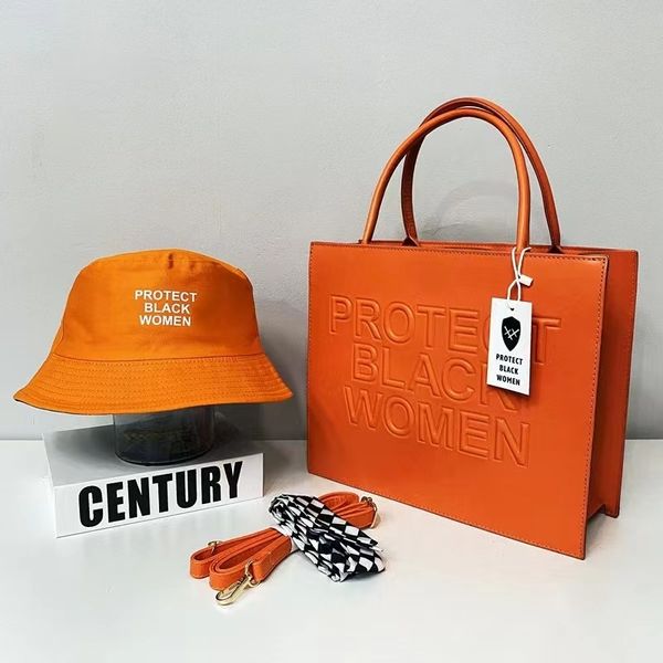 

evening bags ladies leather protect black people women set bucket hat luxury tote handbags for purse and 220913