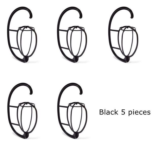 

wig stand 5 pieces/lot s portable hanger salon barber hanging hats holder display 220913, White