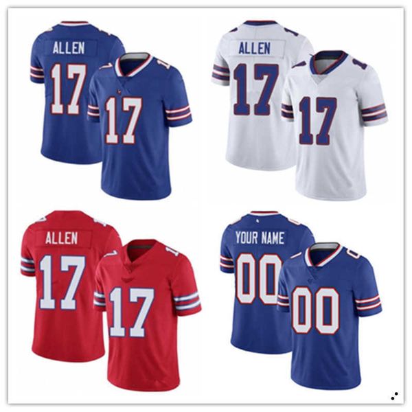 

football jerseys 40 von miller men women buffalo''bills''jersey 27 tre'davious white 17 josh allen red 49 tremaine, Black;red