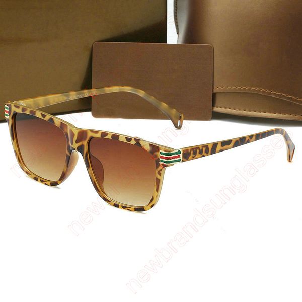 

2022 women's luxury brand design square g sunglasses with web men women sunglasses mask-shaped bee sunglass female driving eyewear ocul, White;black