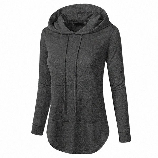 

women's hoodies & sweatshirts women's hoodies & sweatshirts fashion autumn women long sleeve cotton sweatshirt long-sleeved casual, Black