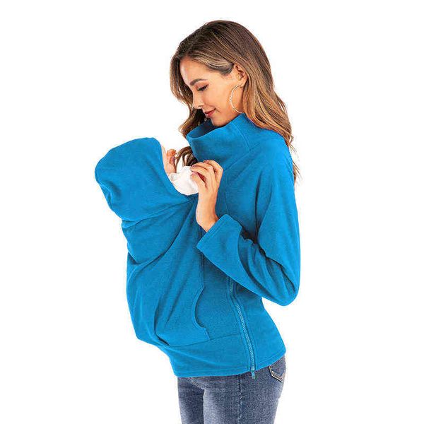 

sleep lounge & maternity carrying bag jacket belly to bab j220823, White