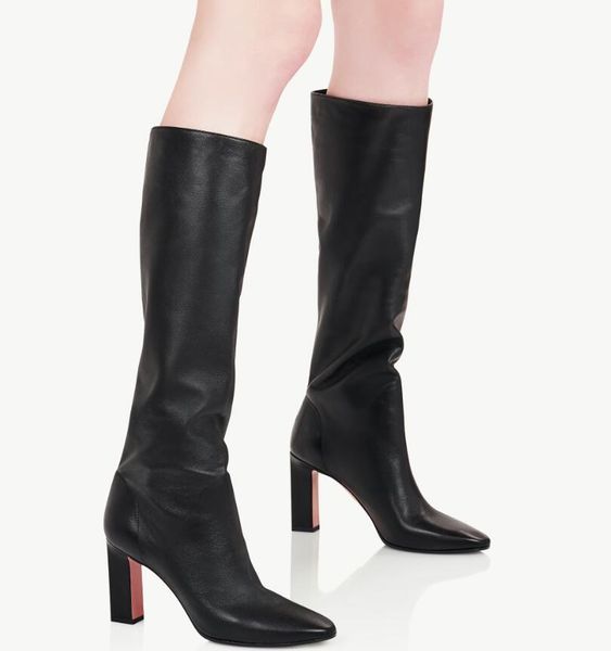 

winter fashion winter manzoni ankle boots patent leather pearl heels black combat booty wedding party eu35-43