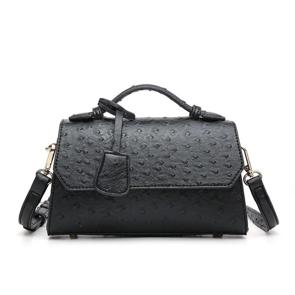 

evening bags customized ostrich leather style shoulder school for teenage girls fashion pink crossbody 220913