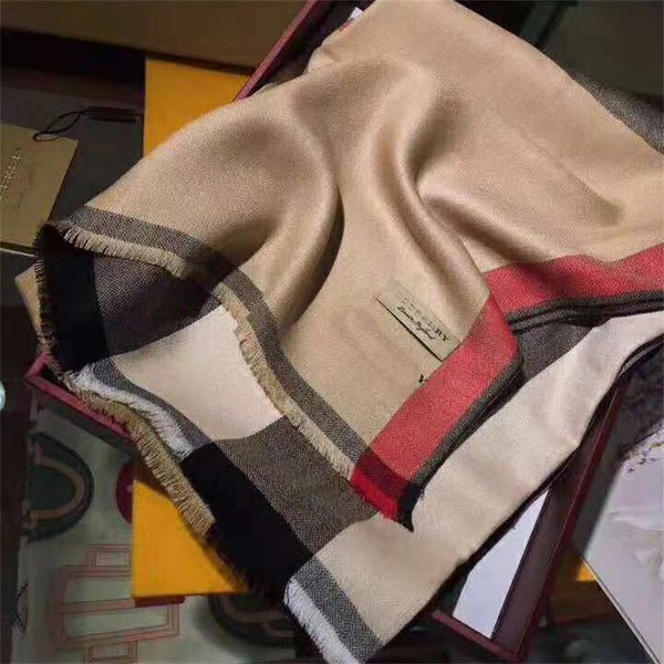 

Scarf Designer Wholesale Silk Echarpe Cotton Long 2022 Fashion Shawls Necks Winter Wool Scarves Women Wraps Striped Plaid echarpe designer scarf