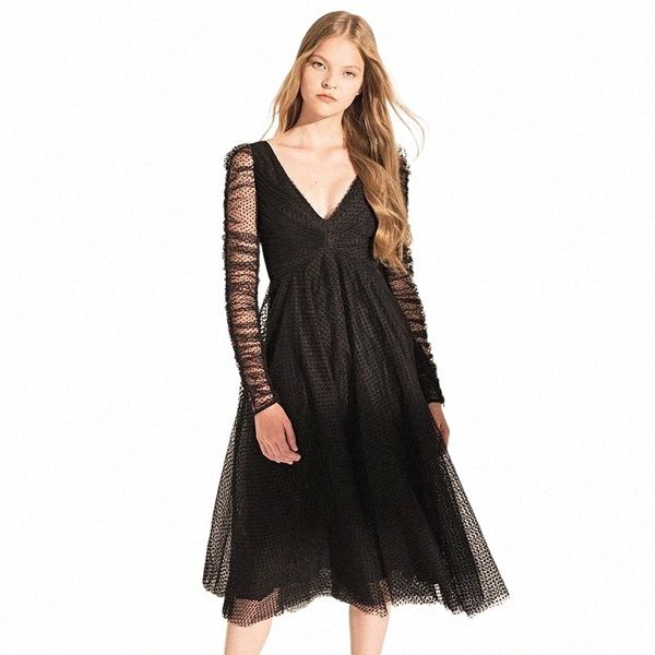 

casual dresses casual dresses easysmall for love lemons women dress fashion country style lace high-end party evening streetwear high waist, Black;gray