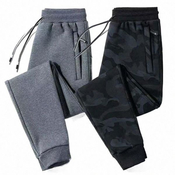 

men's pants men's pants cotton camouflage sweatpants fashion casual spring autumn plus size 8xl loose long trousers ropa mujer y66, Black