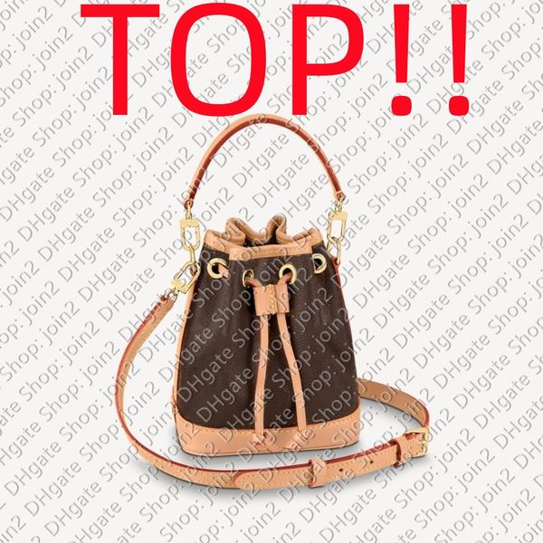 

m81266 nano noe designer drawstring cross body mini bag handbag women
