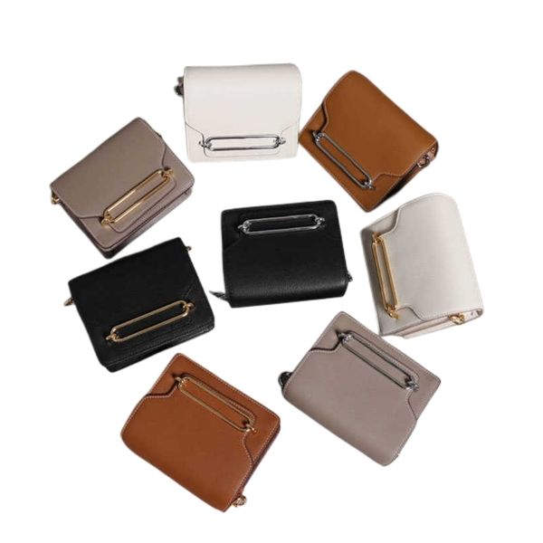 

5a designer bags handbags shoulder bags crossbody bag ever color luxury genuine leather purse slim wallets roulis handbag multi color