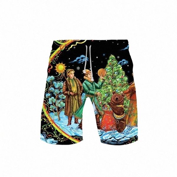 

men's shorts men's shorts hip hop 3d merry christmas swimwear swim trunks beach board swimming pants swimsuits mens running sports, White;black