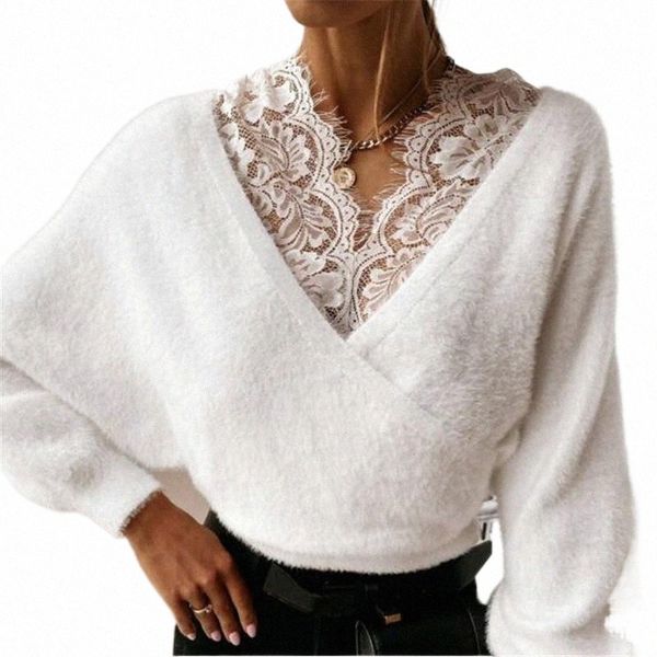 

women's blouses & shirts women's blouses & shirts 2022 spring slim women blouse shirt elegant office lady ruffle lace splice loose, White