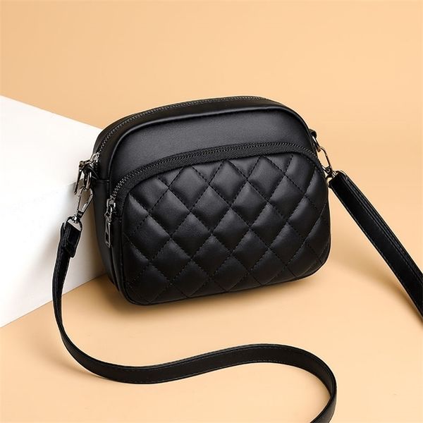 

evening bags diamond lattice women shoulder bag solid color pu leather crossbody bag fashion brand handbag and purses shopping cell phone ba