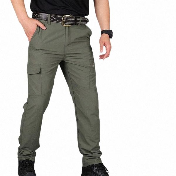 

men's pants men cargo pant multi-pocket overall male combat trousers tooling pants army green size s-4xl1 52xs#, Black