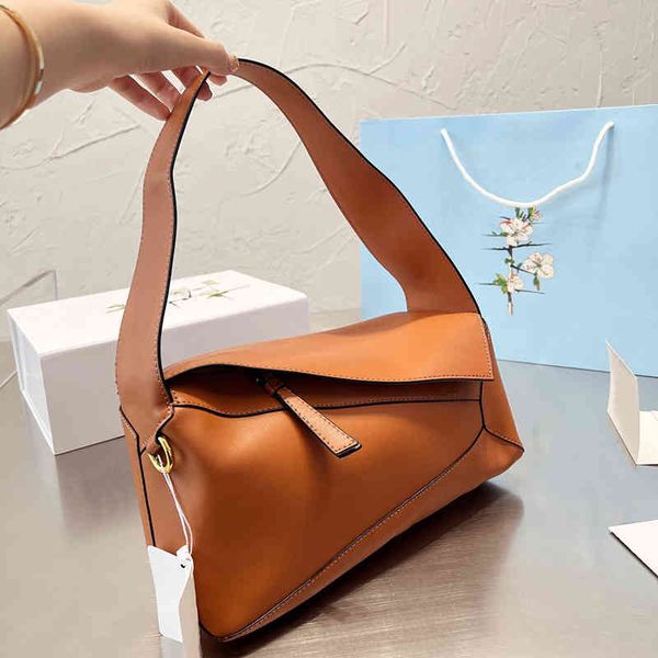 

totes bag designer tote bag leather women handbag purse fashion geometry shoulder underarm bags ladies wallet solid color 220913