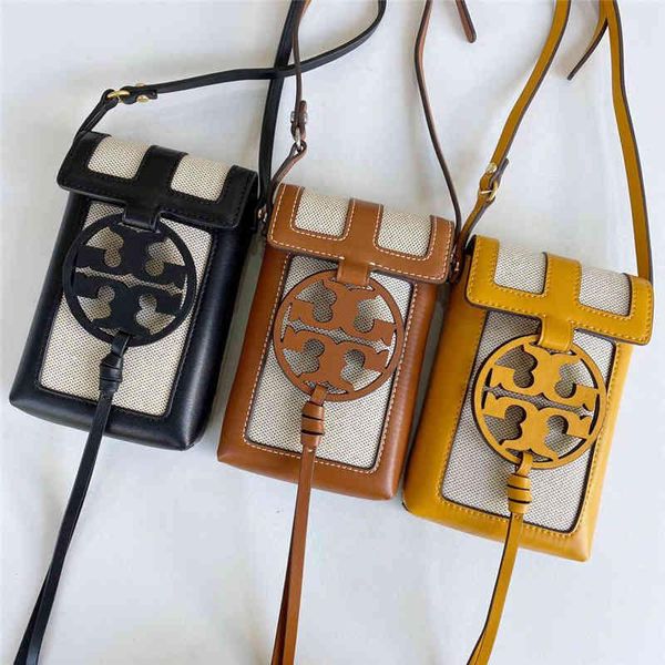 

designer crossbody handbags s miller small mobile phone bags canvas spell cowhide single shoulder messenger women's tories burchs xmv
