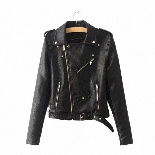 

women's jackets women's jackets autumn black basic jacket women casual zipper short faux leather motorcycle pu ladies street coat, Black;brown