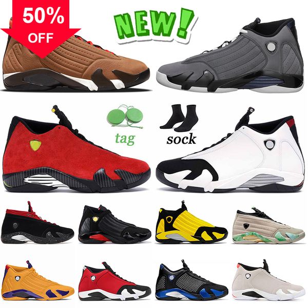 

basketball shoes sneakers sports 40-47 university gold red lipstick black toe fortune desert sand new 14 14s jumpman winterized light