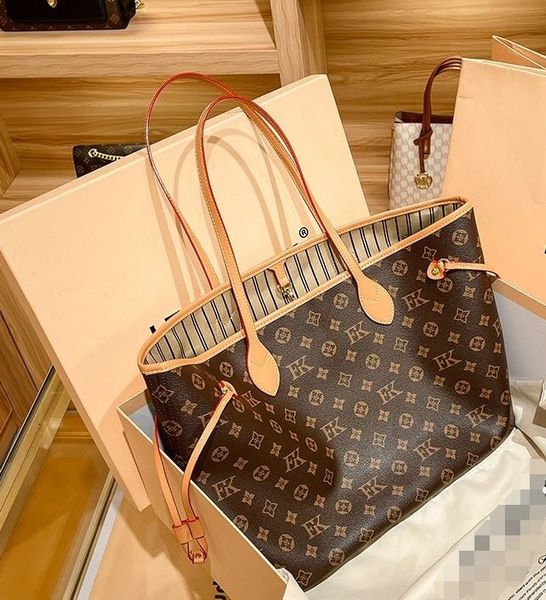 

2pcs/set luxurys designers bags louise women bag shoulder bag vutton messenger bags classic style fashion viuton shoulder lady totes handbag