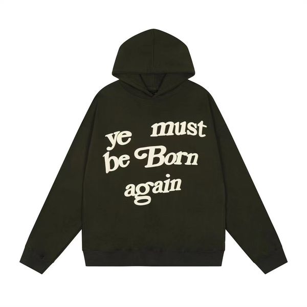 

men hoodie cpfm ye must be born again embroidery sweatshirts designer streets fashion clothes streetwear cotton man fleece, Black