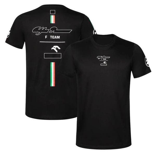 

f1 2022 team t-shirt men's racing series sports t-shirt summer plus size breathable quick dry top