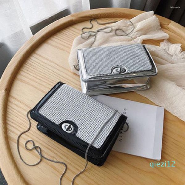 

evening bags fashion personality trendy wild sequins shoulder chain crossbody bag