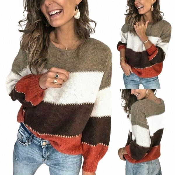 

women's blouses & shirts women's blouses & shirts women knitted sweater jumper long sleeve ladies sweatshirt pullover blouse b1ha, White