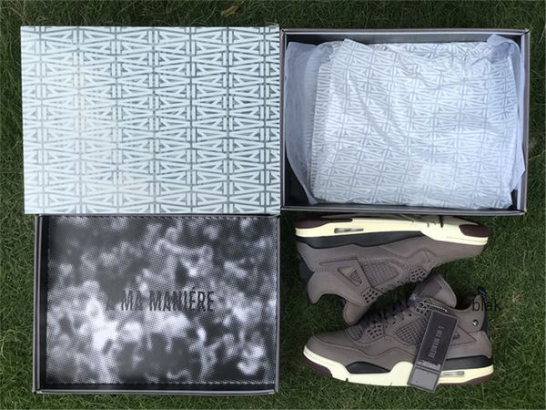 

ama x 4 a ma maniere shoes authentic 4s violet ore sports sneakers outdoor with original box dv6773-220