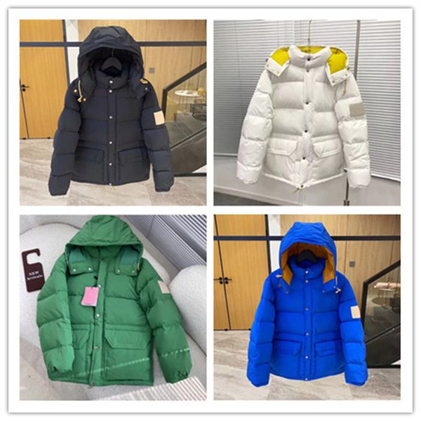 

designer mens puffer jacket down jackets parkas black womens keep warm overcoat windproof casual outerwear blue green thick coats s-2xl coup