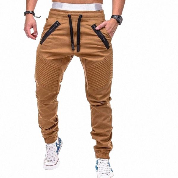 

men's pants men's pants fashion 2022 sweatpants casual joggers plus size with pockets drawstring fitness sportswear long trousers, Black