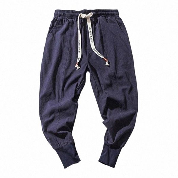 

men's pants men's pants trousers casual drawstring pockets harem men loose for office n0ah#, Black
