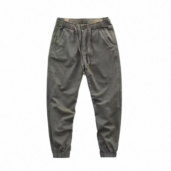 

men's pants men's pants men casual jogging military work retro ankle-length trousers sports cargo clothing plus size 03hp#, Black