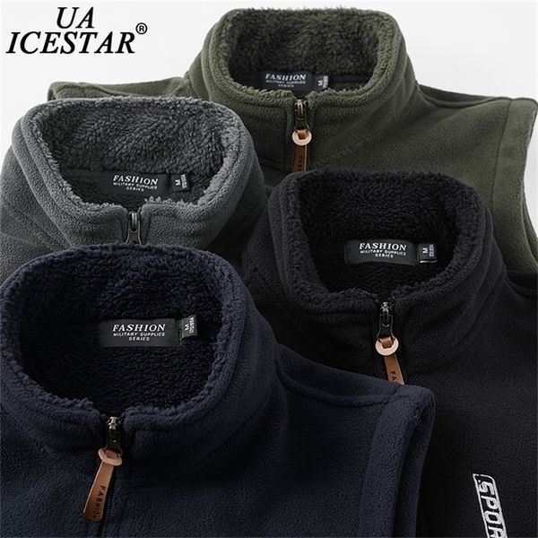 

men's vests large size clothing s-5xl men fleece vest jacket spring windproof casual warm vest coat men winter vest men's jackets, Black;white