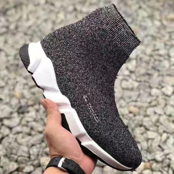 

fashion designer socks speed 1.0 2.0 casual shoes platform mens runner black white sock shoe master womens sneakers classic speeds trainer s