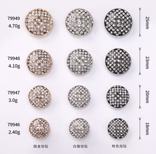 

sewing notions & tools clothing buttons wholesale 9mm diameter, Black