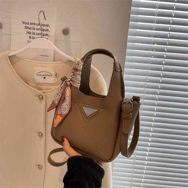 

sense small bag women's 2022 new work hand basket bucket cross handbags