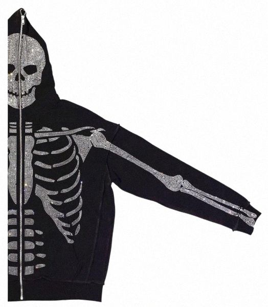 

men's hoodies & sweatshirts men's hoodies & sweatshirts black cotton french terry hoodie custom mens rhinestone zip up & i9jn#