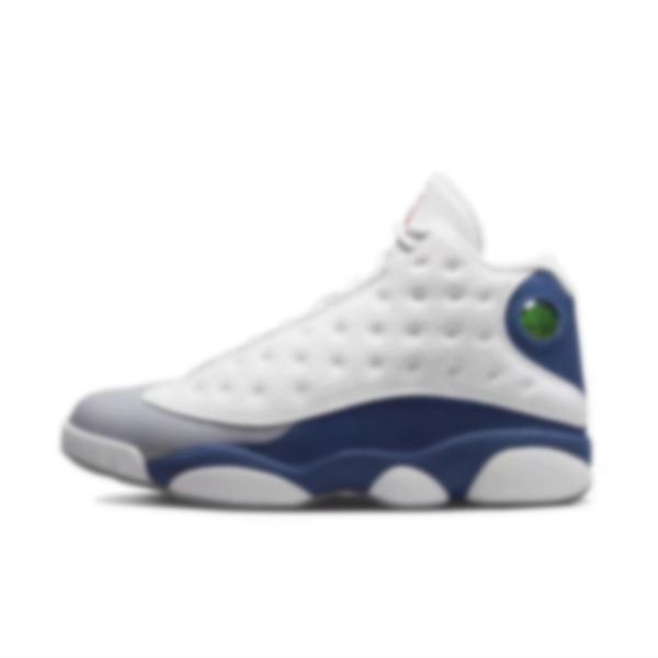 

shoes basketball sports 13 13s french blue high basketball shoe 414571-164