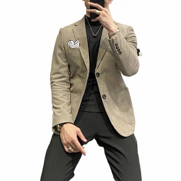 

men's suits & blazers men's suits & blazers brand casual suit jacket men single breasted coat spring autumn slim fit street wear 3, White;black
