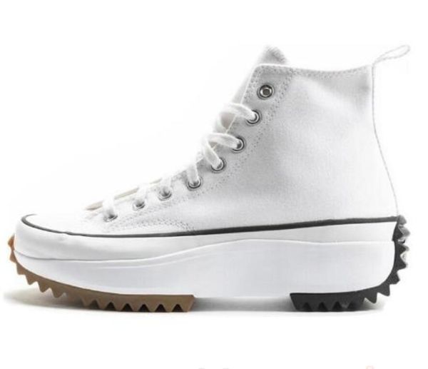 

women's casual shoes fashion thicken the sole high-tip low-tip canvas shoes, Black